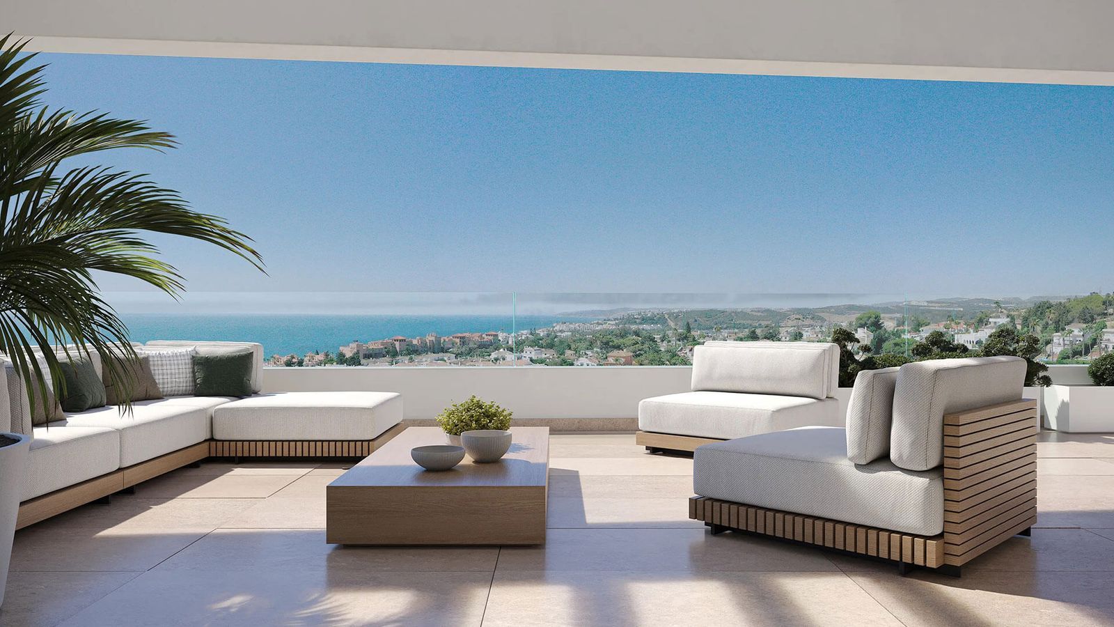 08 modern living room ocean view